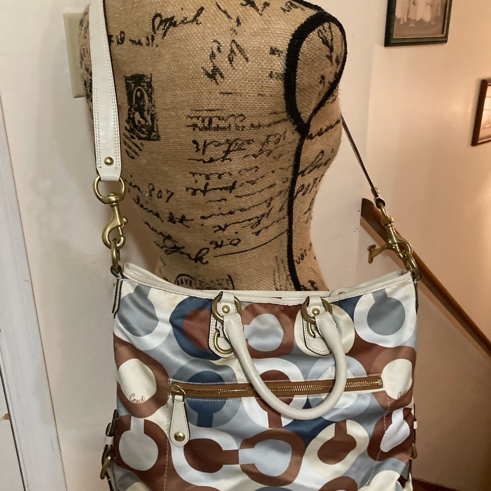 Coach 225 Madison Juliane style 12960 shoulderbag with matching wristlet Set - Picture 5 of 13